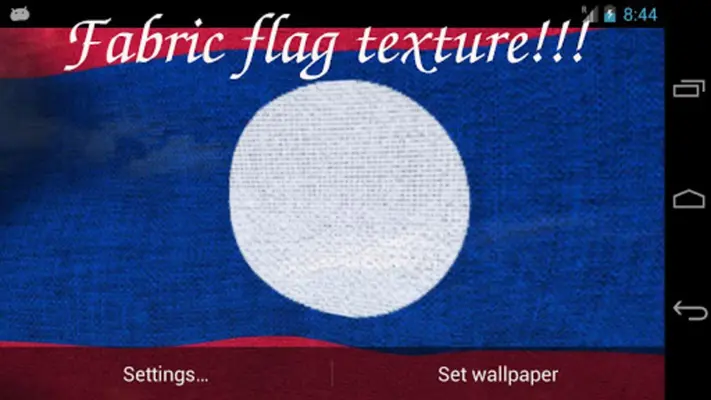 Laos Flag android App screenshot 2